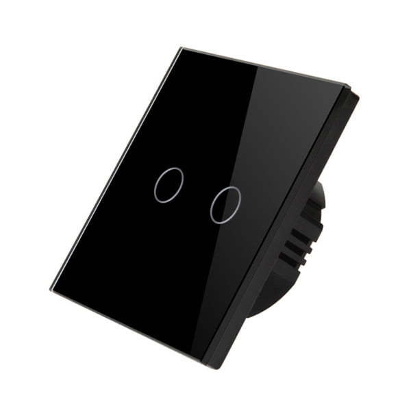 Intrerupator touch cu panou tactil din sticla Wireless RF Smart Home 2