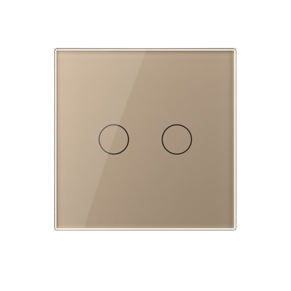 002-xsmart-intrerupator-tactil-dublu-auriu-sticla-livolo